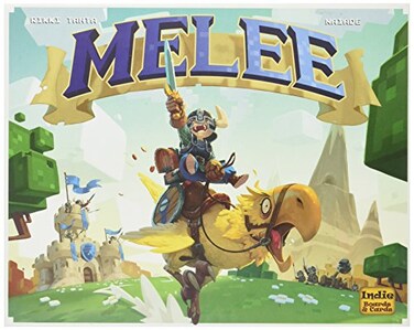 Indie Boards Melee Board Game by Cards Ages 10 24 Players 20 Minute Playing Time