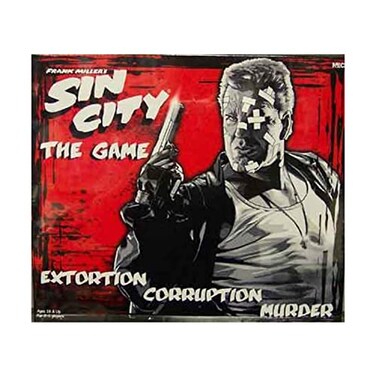 NECA Sin City Frank Miller Comic Book Movie Board Game