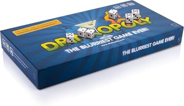 Drinkopoly The King of Drinking Games Combined BoardTable Party Games for Adults and Students with 50 Expansion Cards with Tasks An UnForgettable Experience A Drinking Game Gift Set