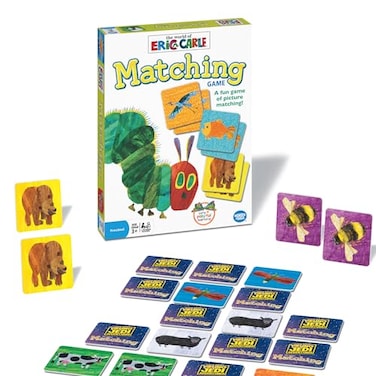 Wonder Forge Eric Carle Matching Game For Boys Girls Age 3 To 5 A Fun Fast Animal Memory Game