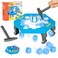 SS Save Penguin On Ice Game Penguin Trap Break ice Activate Family Party Ice Breaking Kids Puzzle Table Knock Block