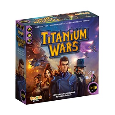 IELLO Titanium Wars Board Game Medium