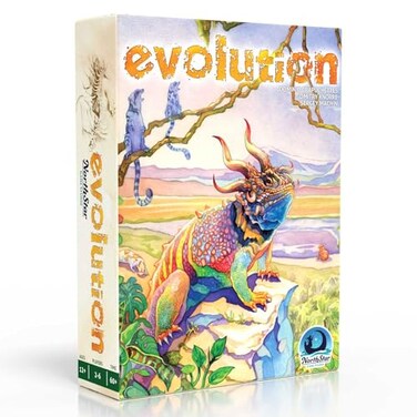 North Star Northstar Game Studio Evolution Board Game Create Species in This Strategy Game for Adults Teens and Families 26 Players Age 12