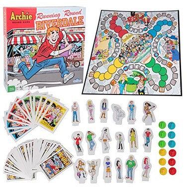 Outset Media The Archie Comics Board Game Running Round Riverdale Family Board Game for 2 to 4 Players Ages 7 and up by Outset