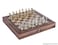 Chess and Games Shop Muba Luxury Handmade Chess Set Brass Chessmen Rosewood Mosaic Chess Board Gift Item 2 Players Age 8