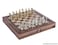 Chess and Games Shop Muba Luxury Handmade Chess Set Brass Chessmen Rosewood Mosaic Chess Board Gift Item 2 Players Age 8