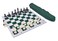 Wholesale Chess Triple Weighted Pieces and Mousepad Board Chess Set Green