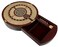 House of Round 4 Track Continuious Cribbage Board WCard Storage Drawer Maple Tracks on Bloodwood Corners Skunks Games Won