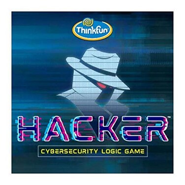 ThinkFun Think Fun Hacker Cybersecurity Coding Game and STEM Toy for Boys and Girls Age 10 and Up Multicolor