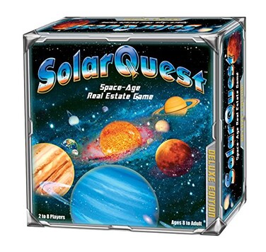 SOLARQUEST SolarQuest The SpaceAge Real Estate Game Deluxe Edition