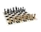 Chess and Roman Chess Set Vinyl Chess Board BlackWhite Size 173 Roman Chess Pieces 375 BlackGold