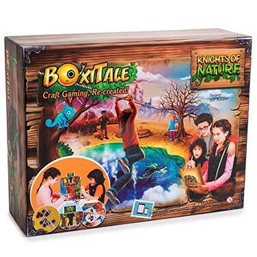 Boxitale BoxiTale Interactive Craft Game with App Knights of Nature Adventure for Boys Girls EasytoPlay Kids Games Stem Skill Development for Ages 6 Years and Up