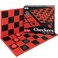 Point Games HIQ Checkers TicTacToe Board Game Set Classic Strategy for Kids Family Features Interlocking Stacking Pieces Folding Board Ages 6