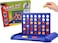 SHUYUE 4 IN A ROW Board Games Foldable Line up 4 Toys Childrens Educational for Kids Blue