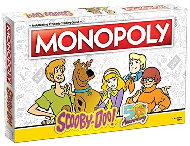 USAOPOLY Monopoly ScoobyDoo Board Game Official Merchandise Based on the Popular Cartoon Classic Monopoly Game Featuring Characters
