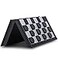 QuadPro Magnetic Travel Checkers Board Game Set with Folding Board Family Educational Toys for Kids and Adults