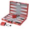 Get The Games Out Top Backgammon Set Classic Board Game Case Best Strategy Tip Guide Available in Small Medium and Large Sizes Red Medium