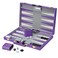 Get The Games Out Top Backgammon Set Classic Board Game Case Best Strategy Tip Guide Available in Small Medium and Large Sizes Purple Medium