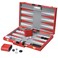 Get The Games Out Top Backgammon Set Classic Board Game Case Best Strategy Tip Guide Available in Small Medium and Large Sizes Red Large