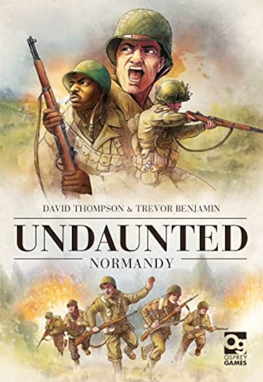 Osprey Games Undaunted Normandy Board Game by 2Player DeckBuilding WWII Strategy War Game Ages 14 4560 Minute Play Time AwardWinning Tabletop Wargame