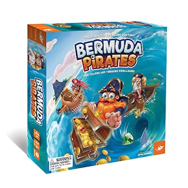 FoxMind Bermuda Pirates Magnetic Board Game for Kids Captivating Pirate Adventure for Family and Friends