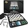 TOP 1 Top 1 Chess Electronic Chess Set Chess Set for Kids and Adults Voice Chess Computer Teaching System Chess Strategy Beginners Improving Learning Board Game