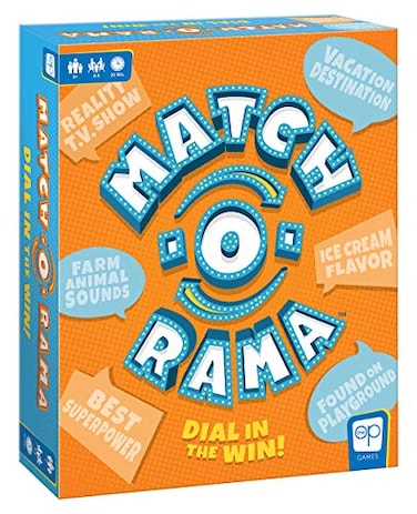 USAOPOLY MatchORama Family Board Game PressYourLuck Matching Game Fun for All Ages 48 Players Ages 8
