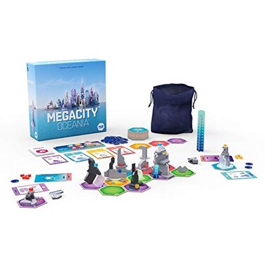 Hub Games HUB Megacity Oceania Board Game Multicolor