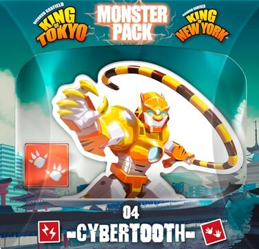 IELLO King of Tokyo Monster Pack Expansion Cybertooth