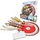 University Games Flickin Chicken Indoor Outdoor Target Toss Game The Go Anywhere Game for 2 or More Players Ages 6 and Up