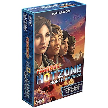 Asmodee Pandemic Hot Zone North America Board Game Unite to Save The Continent Cooperative Strategy Game for Kids and Adults Ages 8 24 Players 30 Minute Playtime Made by ZMan Games