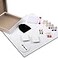 Madanar Blank Create Your Own Board Game Kit DIY 143 Piece Set Perfect for School Projects Player Pieces Spinner Playing Cards Dice Sand Timer Pawns Storage Box and More Fun for Family