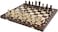 Chess and Handmade European Wooden Chess Set with 21 Inch Board and Hand Carved Chess Pieces