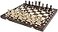 Chess and Handmade Chess Set European Ambassador with 21 Board and Hand Carved Chess Pieces
