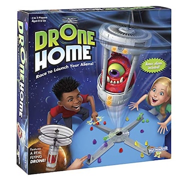 PlayMonster Drone Home First Ever Game With a Real Flying Drone Great Family Fun For 24 Players Ages 8