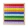 MERRYHEART Wooden Math Learning Board Toy Montessori 1100 Consecutive Numbers Wooden Hundred Digital Board Educational Game for Kids with Storage Bag