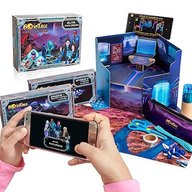 Boxitale Interactive Craft Game with App Elite Explorers Adventure Game for Kids Ages 6 and Up Years Old STEM Activities Craft Supplies Included