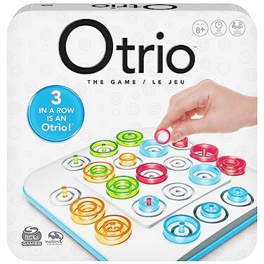 Marbles Spin Master Games Otrio StrategyBased Board Game Classic Game Advanced Tic Tac Toe STEM Activity 2 Players for Ages 8 Up