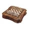 Chess and Handmade Chess Set Mosaic Art 15 Wooden Chess shess Board with Metal Chess Pieces Gift Item