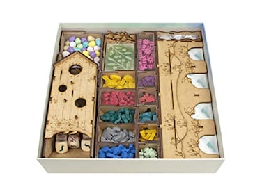 TowerRex Organizer for Wingspan Board Game and European Expansion Oceania Expansion Storage Insert Not for Asia