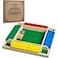 AMEROUS Shut The Box Dice Game12 inchesColorful Design14 Players12 DiceGift Package Classic 4 Sided Wooden Board Game for Adults Kids Classics Board Game