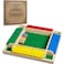AMEROUS Shut The Box Dice Game12 inchesColorful Design14 Players12 DiceGift Package Classic 4 Sided Wooden Board Game for Adults Kids Classics Board Game