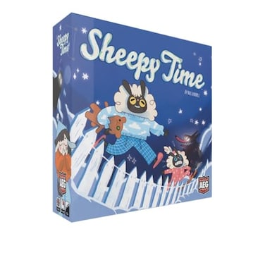 AEG Sheepy Time Play as Sheep Jumping the Fence in Dreamland avoid Nightmares Interactive Push Your Luck Family Game 14 Players Ages 10