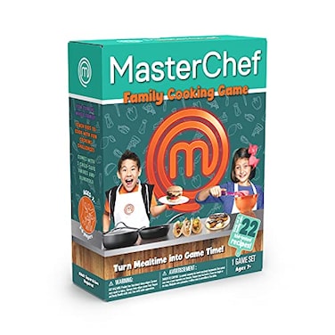 Wilder Games MasterChef Family Cooking Game Turn Mealtime into Game Time Ages 7 Multicolor 22 Family Tested Recipes