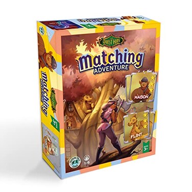 The Quest Kids Matching Adventure Memory Game Matching Games for 3 Year Olds and Up FantasyInspired Strategy and Concentration Game