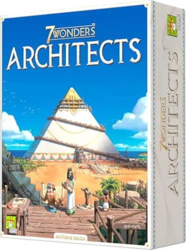 Asmodee 7 Wonders Architects Shape History with Your Ingenious Wonders Civilization Strategy Game for Kids and Adults Ages 8 27 Players 25 Minute Playtime