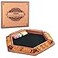 AMEROUS Upgraded 16 Players Shut The Box Dice Game Wooden Board Table Math Game with 16 Dice for Kids Adults Family Classroom Home Party or Pub