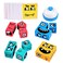 varbertos Wooden Face Changing Magic Cube Building Blocks Game Matching Expression Puzzle Toy Board Games for Family Night Match Puzzles Geometric Educational Toys for Kids and Adults