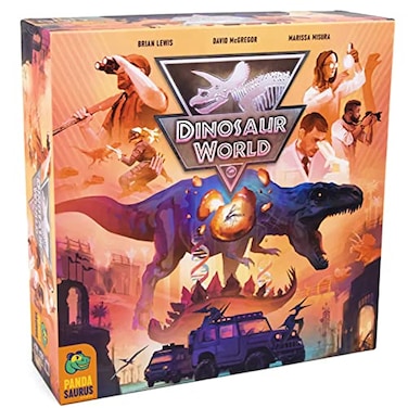 Pandasaurus Games Dinosaur World Board Game Draft Build and Explore Your Dino Park for Victory Strategy Game for Kids and Adults Ages 8 14 Players 60120 Minute Playtime Made by