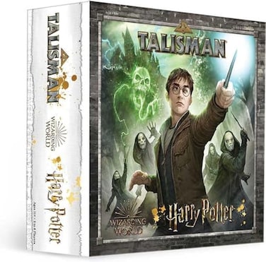 USAOPOLY Harry Potter Talisman Board Game Play as Harry Dumbledore Draco Bellatrix and More Collect Hallows to Defeat or Help Voldemort OfficiallyLicensed Game Based on Harry Potter Films